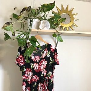 Flirty floral dress